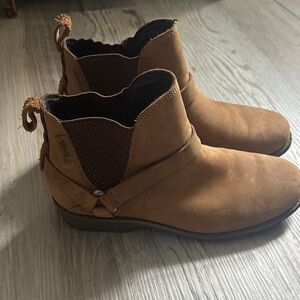 Teva Brown Ankle Boots